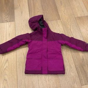 Lands' End Kids Squall Fleece Lined Waterproof Insulated Jacket (snow)